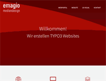 Tablet Screenshot of emagio.de